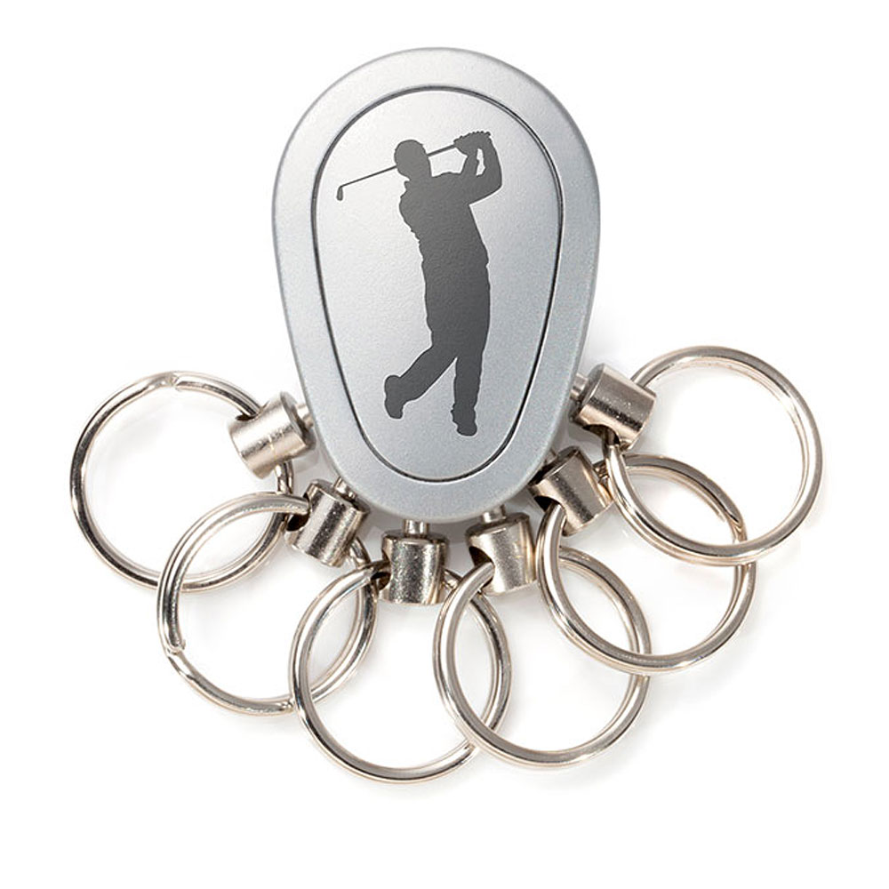 Spikey Motiv Golf 1, Chrom matt Spikey Motiv Golf 1, Chrom matt