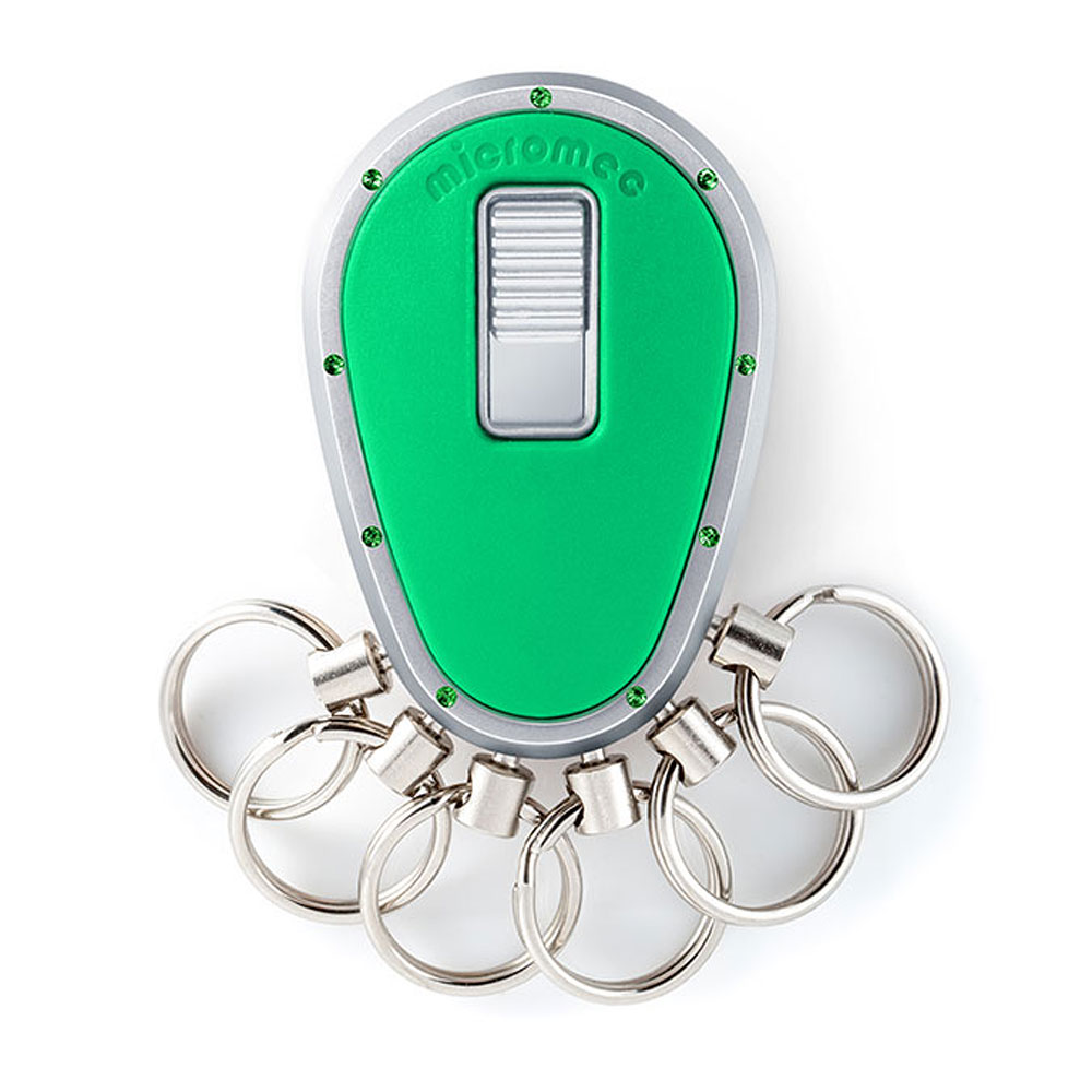 Key Organizer, Chrom Grün, Swarovski Grün Key Organizer, Chrom Grün, Swarovski Grün