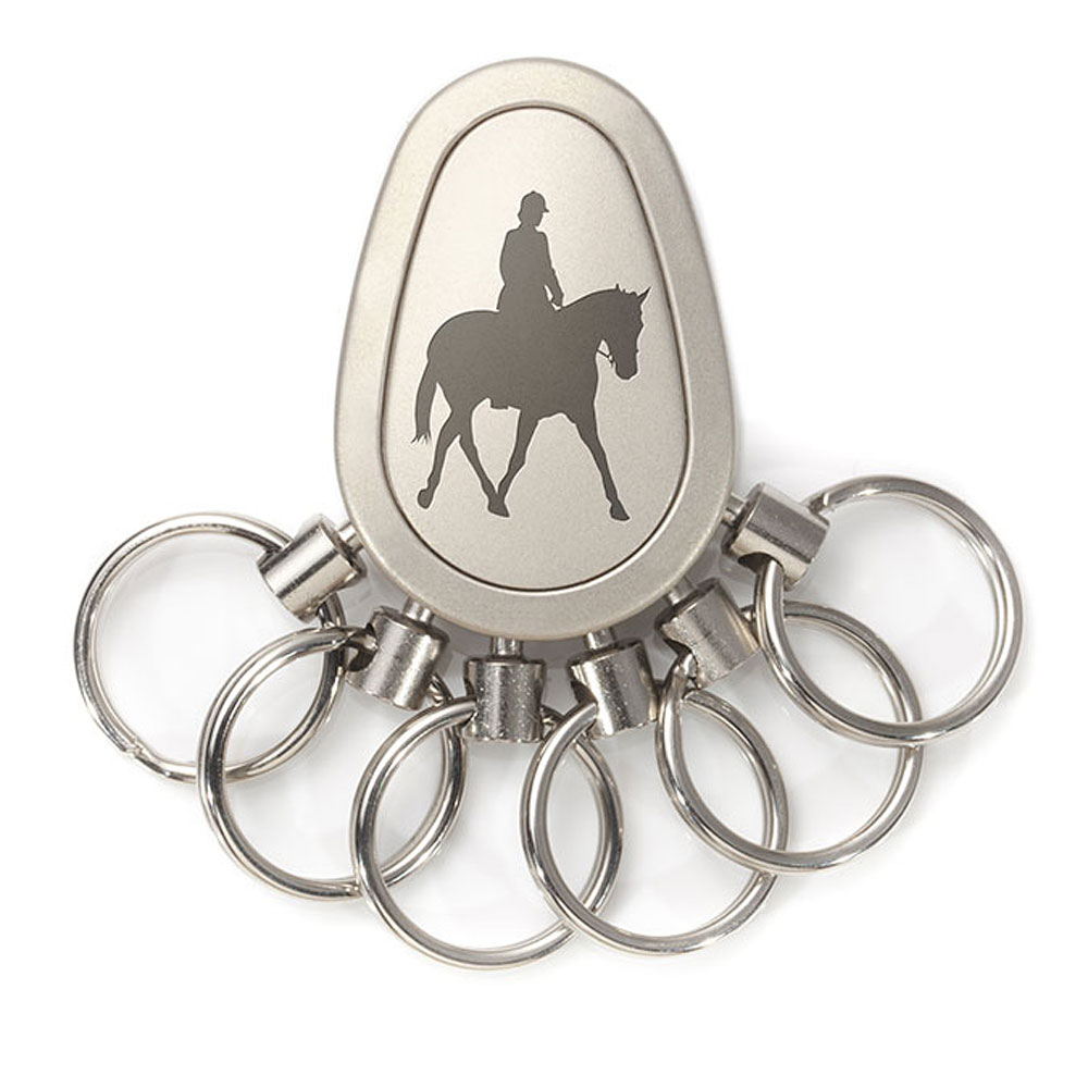 Spikey Motiv Reiten 3, Nickel matt