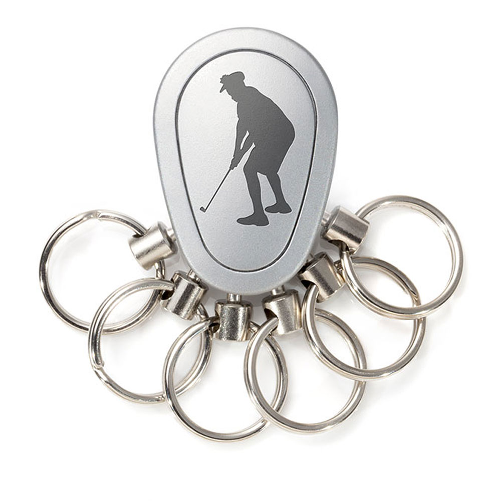 Spikey Motiv Golf 5, Chrom matt Spikey Motiv Golf 5, Chrom matt
