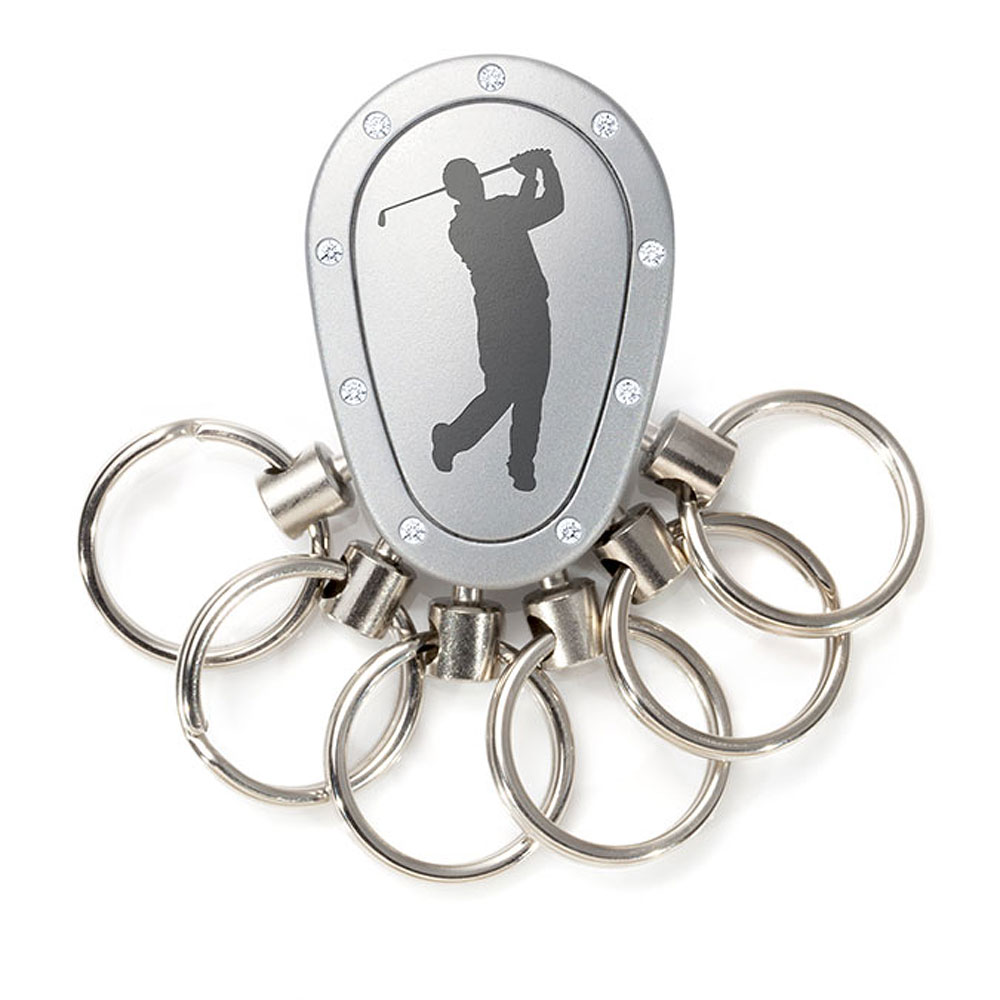 Spikey Motiv Golf 1, Chrom matt Swarovski Spikey Motiv Golf 1, Chrom matt Swarovski