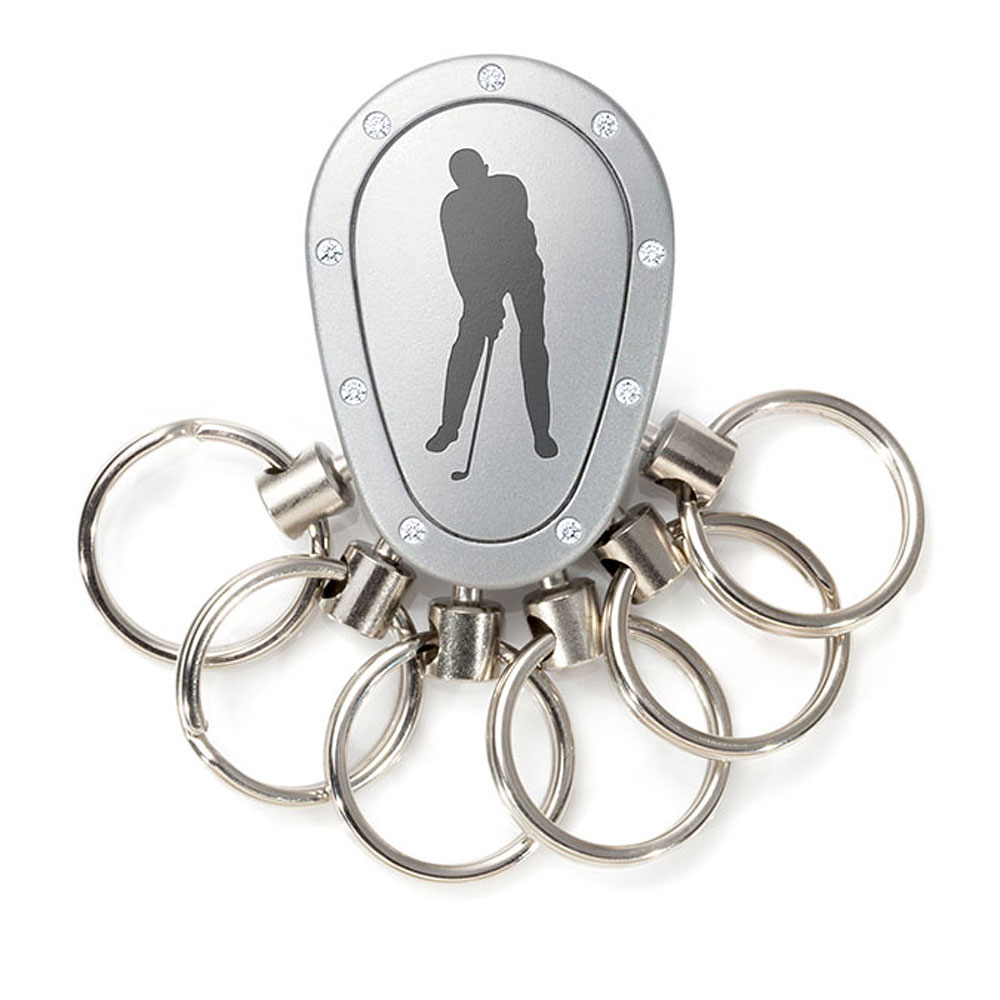 Spikey Motiv Golf 4, Chrom matt Swarovski Spikey Motiv Golf 4, Chrom matt Swarovski