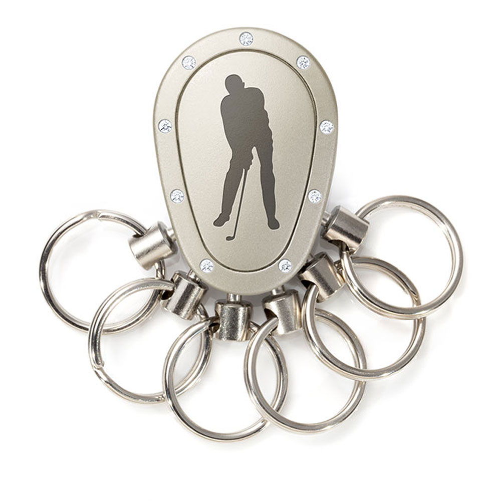 Spikey Motiv Golf 4, Nickel matt Swarovski Spikey Motiv Golf 4, Nickel matt Swarovski