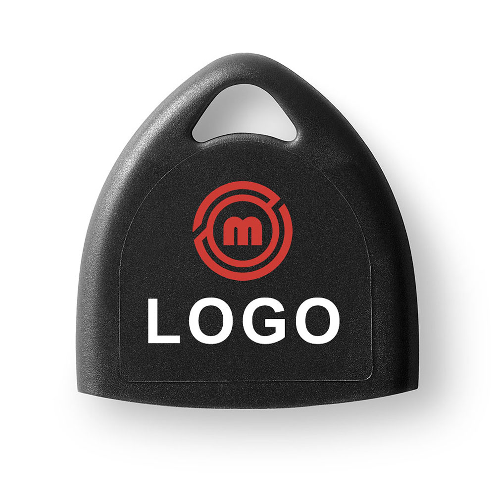 Key Cover Unique Print BiColor Schwarz