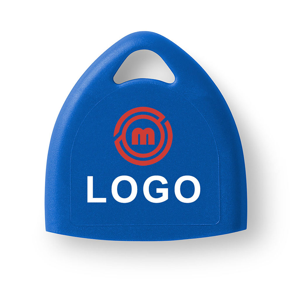 Key Cover Unique Print BiColor Blau