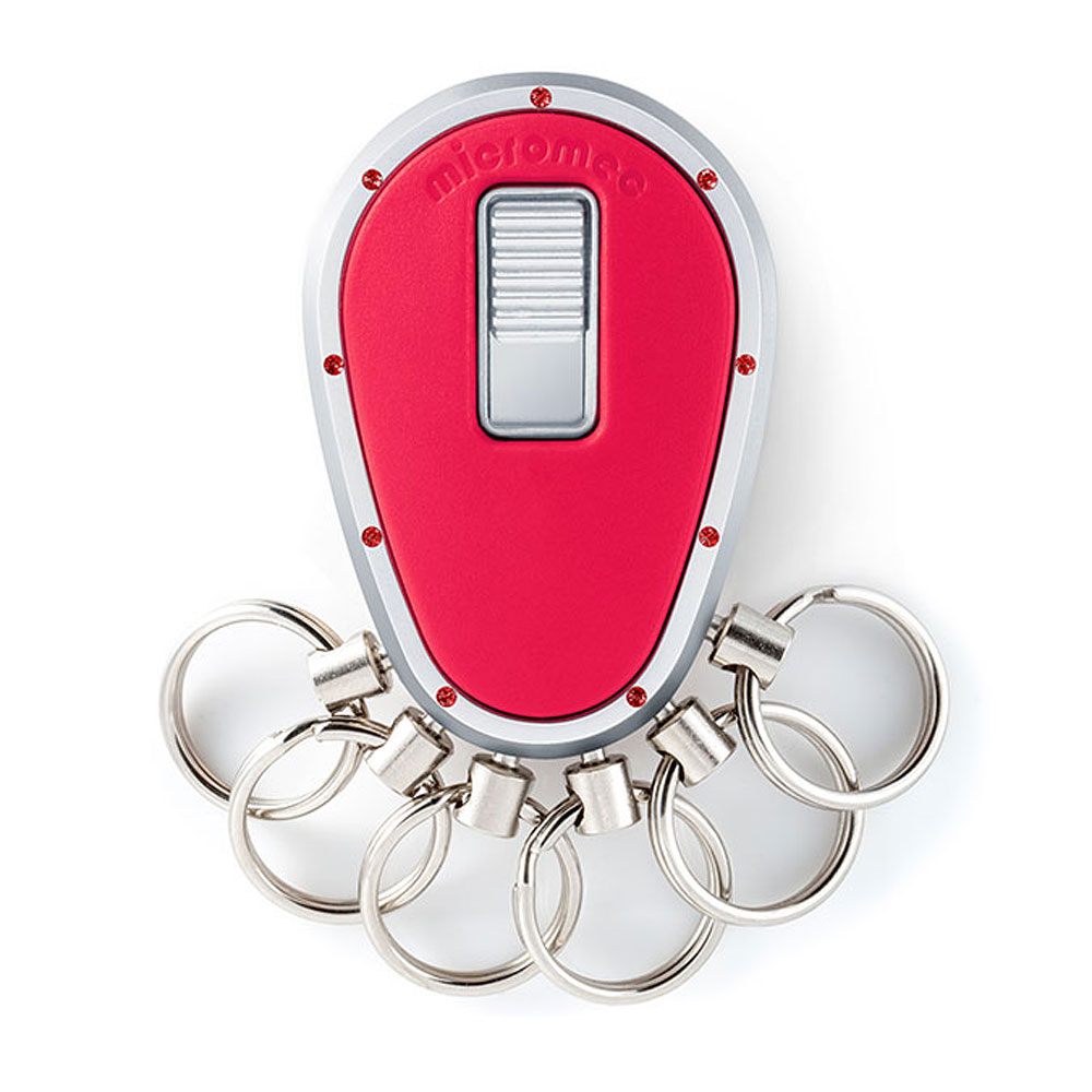 Key Organizer, Chrom Rot, Swarovski Rot Key Organizer, Chrom Rot, Swarovski Rot