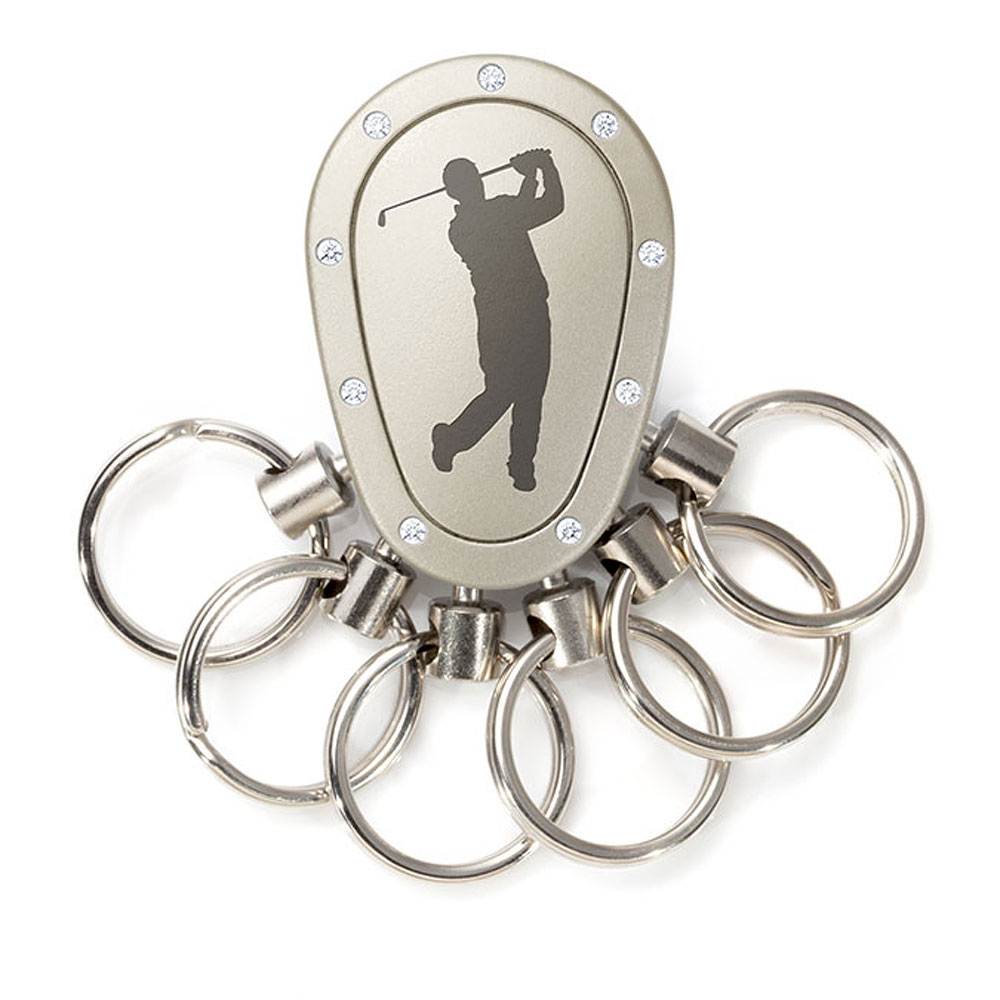 Spikey Motiv Golf 1, Nickel matt Swarovski Spikey Motiv Golf 1, Nickel matt Swarovski