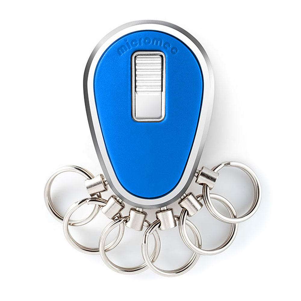 Key Organizer, Chrom glänzend Blau Key Organizer, Chrom glänzend Blau