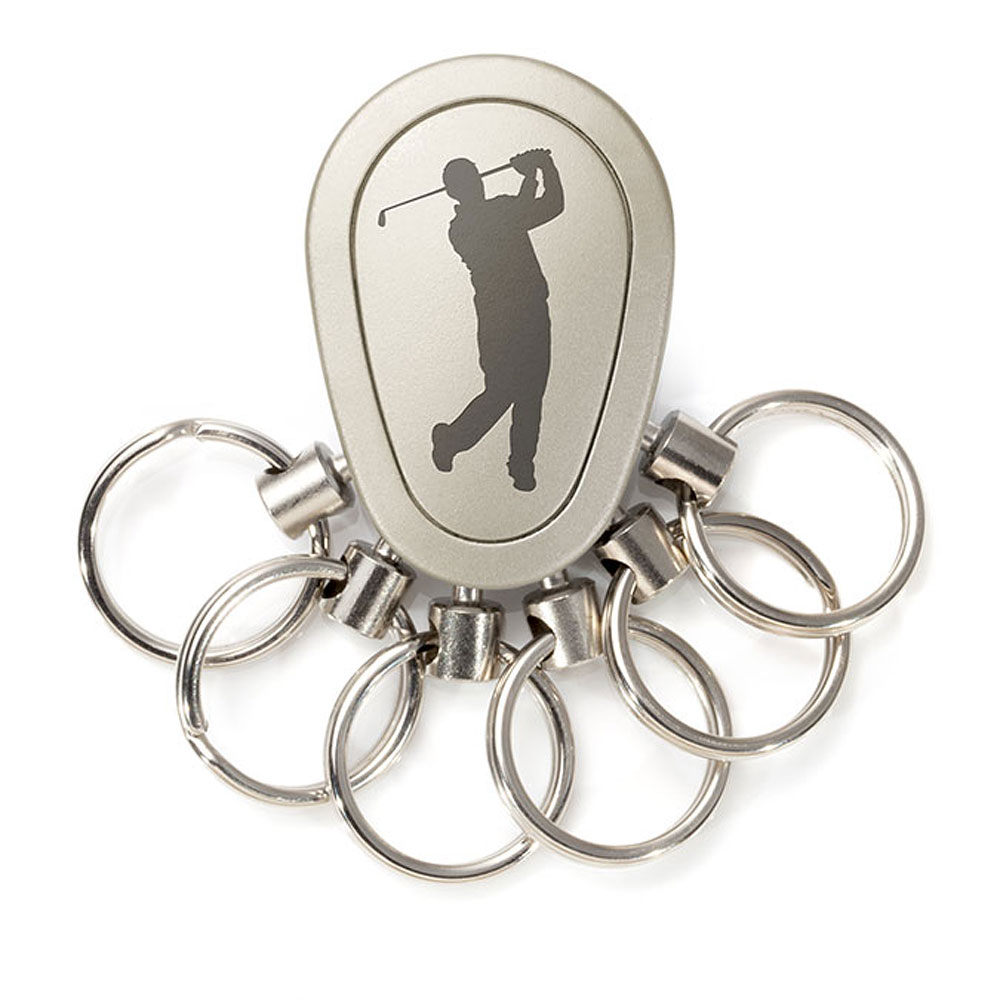 Spikey Motiv Golf 1, Nickel matt Spikey Motiv Golf 1, Nickel matt