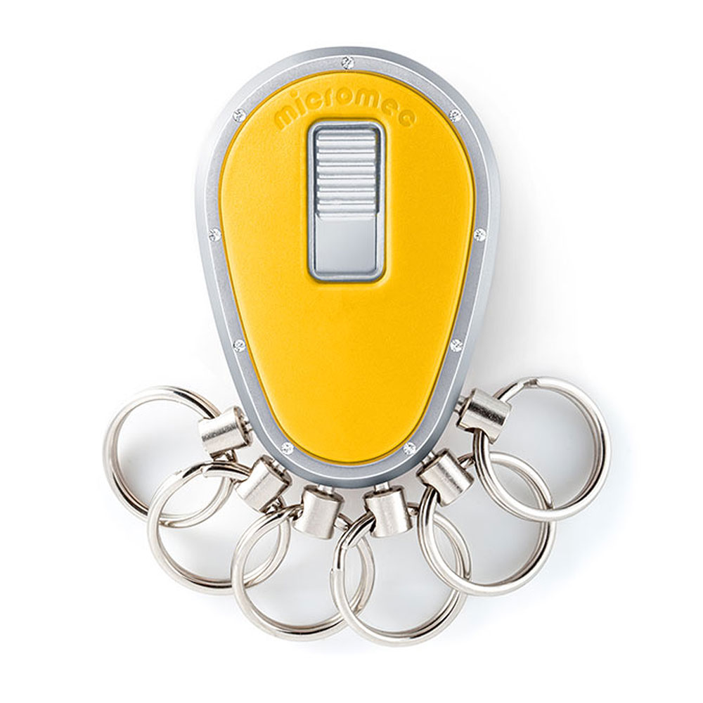 Key Organizer, Chrom Gelb, Swarovski Key Organizer, Chrom Gelb, Swarovski