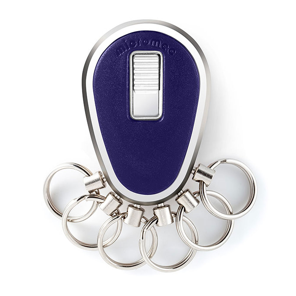 Key Organizer, Chrom glänzend Dunkelblau Key Organizer, Chrom glänzend Dunkelblau