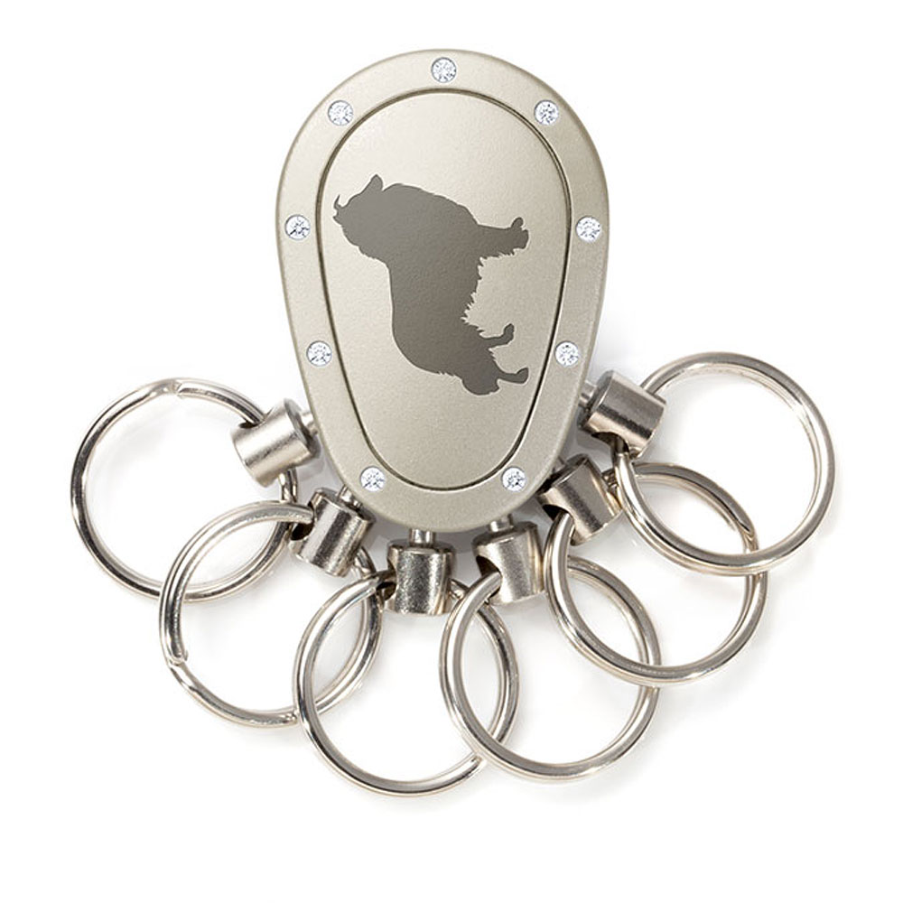 Spikey Motiv Colly, Nickel matt Swarovski Spikey Motiv Colly, Nickel matt Swarovski