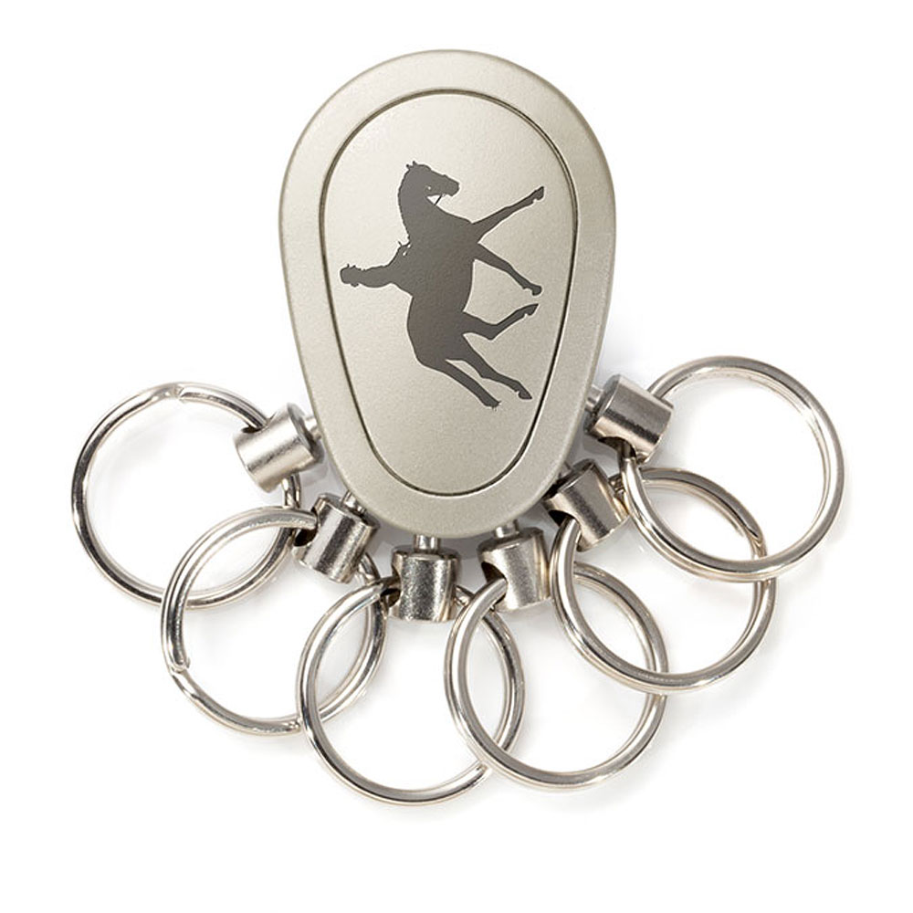 Spikey Motiv Reiten 4, Nickel matt