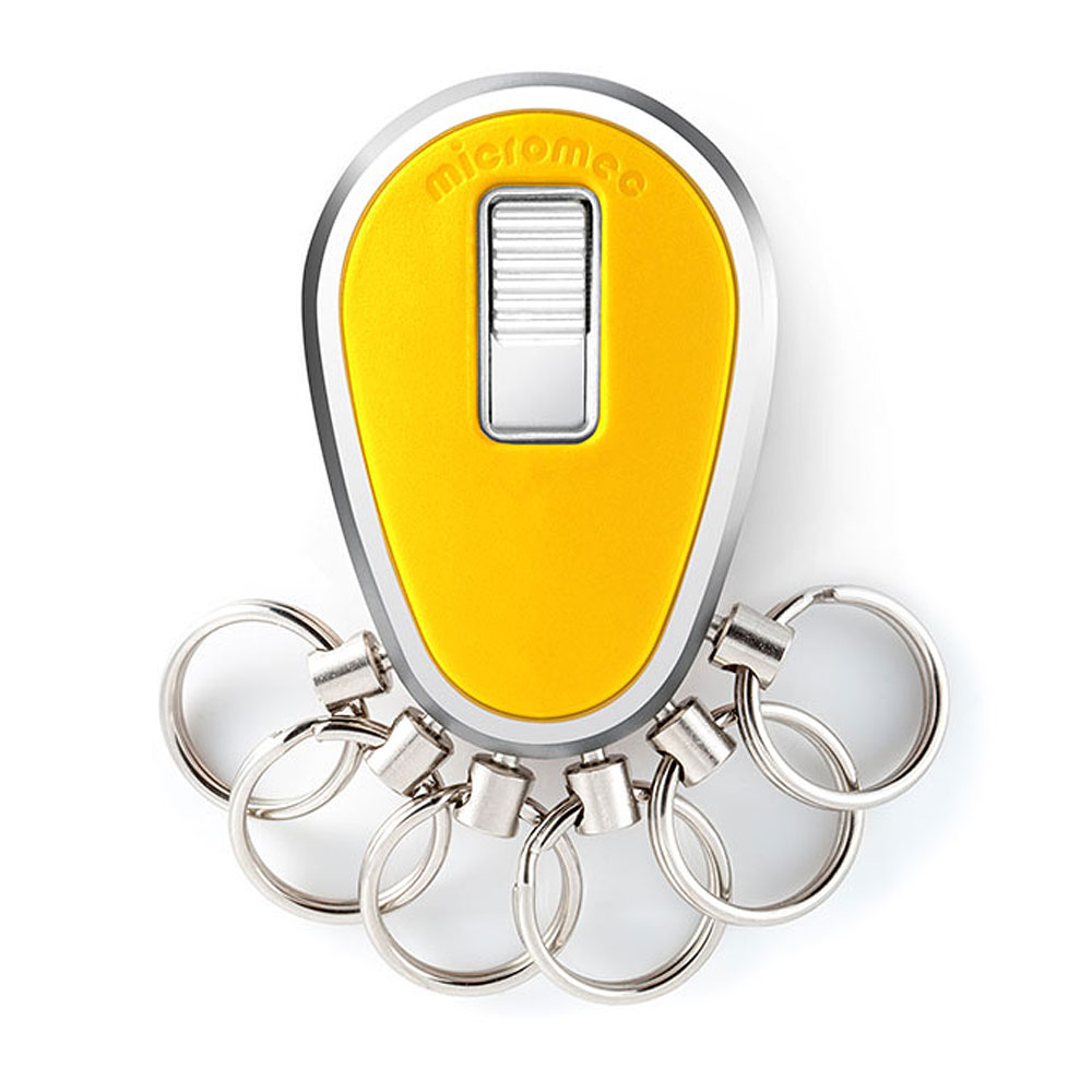 Key Organizer, Chrom glänzend Gelb Key Organizer, Chrom glänzend Gelb