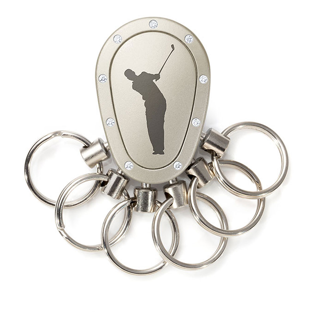 Spikey Motiv Golf 2, Nickel matt Swarovski Spikey Motiv Golf 2, Nickel matt Swarovski